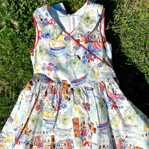 Beautiful Pili Carrera dress 4T - Picture 2 of 11